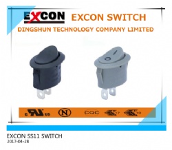 SS11 ROCKER OVAL TYPE SWITCH