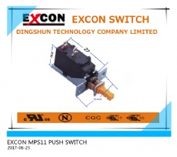 MPS11 PUSHBUTTON SWITCH HUMIDIFIER ON-OFF SWITCH