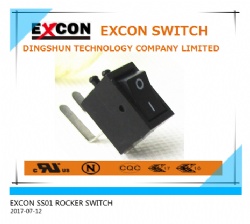 SS01 MINI ROCKER SWITCH 14MM LEGNTH 9MM WIDTH