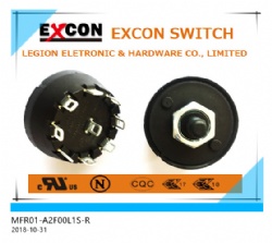 MFR01 ROTARY SWITCH 360 DEGREE ROTATION